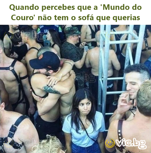 Quando percebes que a 'Mundo do Couro' não tem o sofá que querias