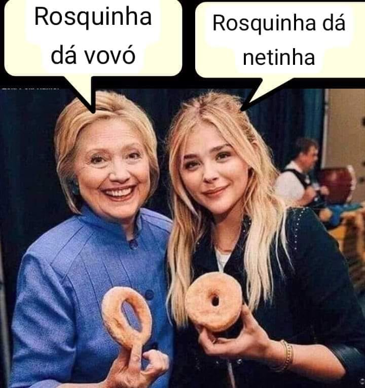 Rosquinha dá vovó. Rosquinha dá netinha