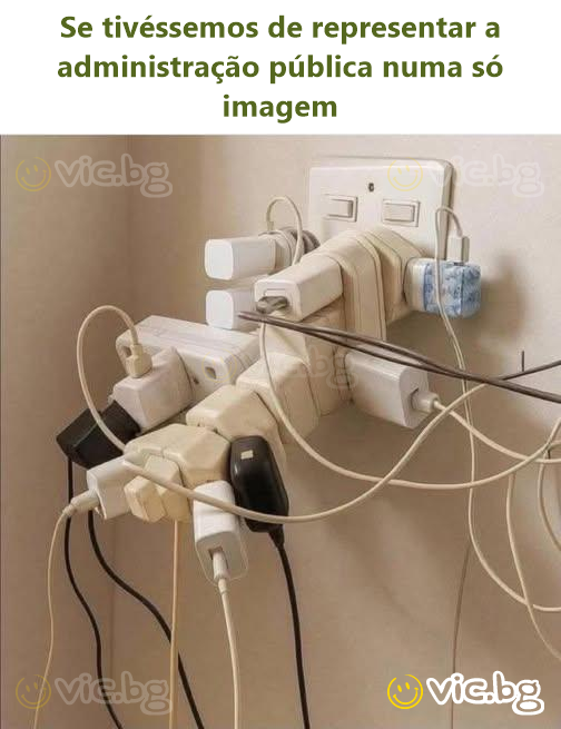 Se tivéssemos de representar a administração pública numa só imagem