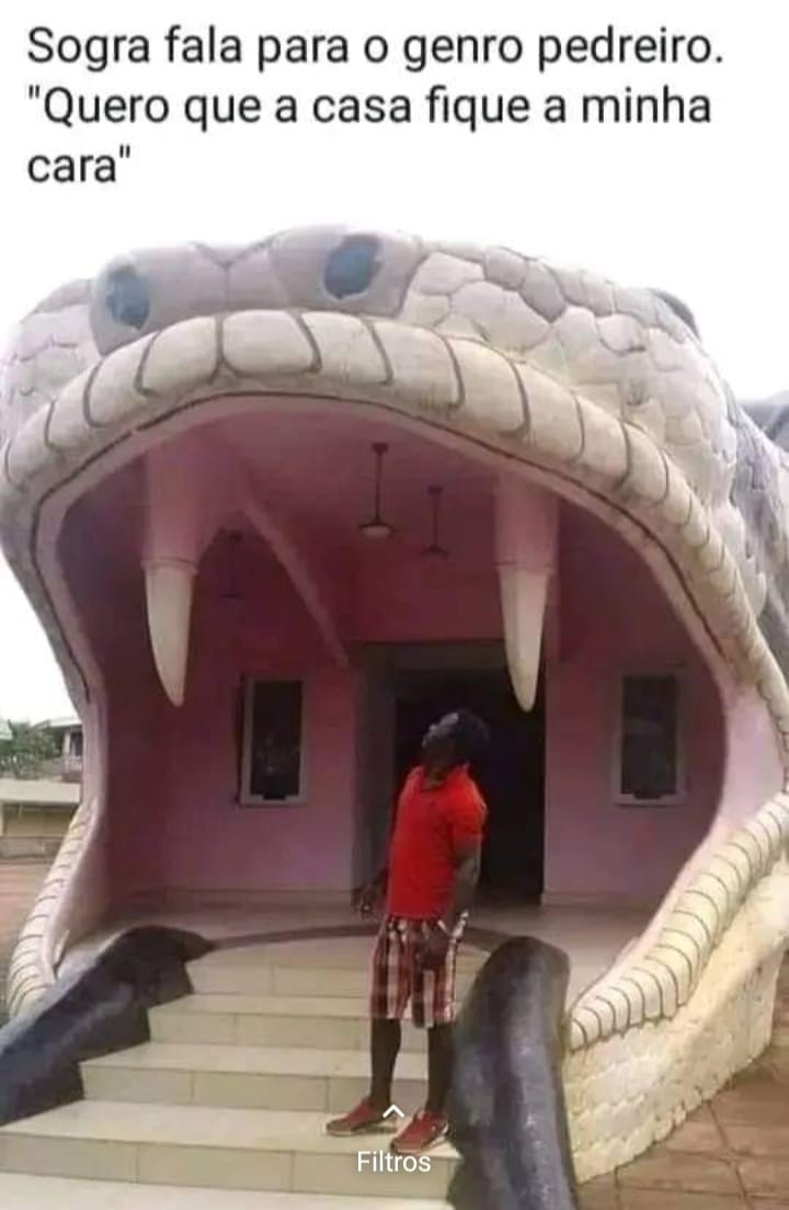 Sogra fala para o genro pedreiro. "Quero que a casa fique a minha cara"