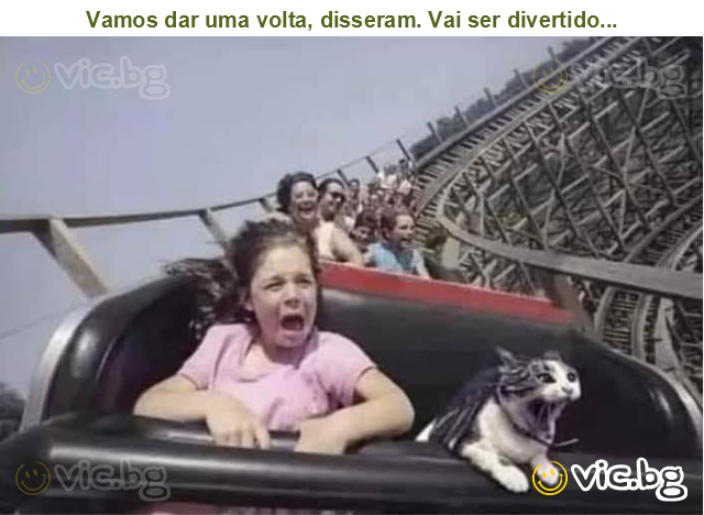 Vamos dar uma volta, disseram. Vai ser divertido...