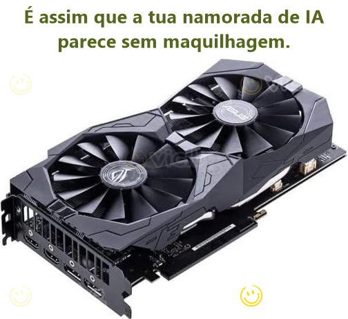 É assim que a tua namorada de IA parece sem maquilhagem.