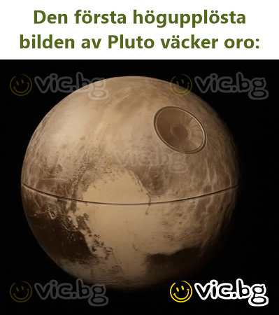 Den första högupplösta bilden av Pluto väcker oro:
