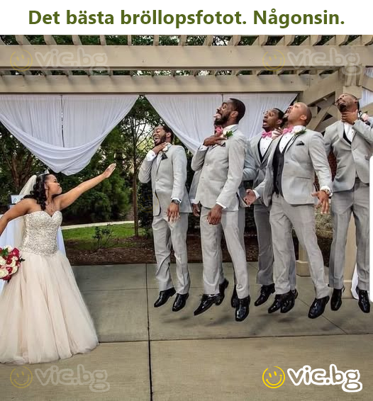 Det bästa bröllopsfotot. Någonsin.