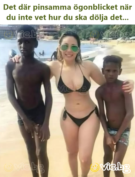 Det där pinsamma ögonblicket när du inte vet hur du ska dölja det...