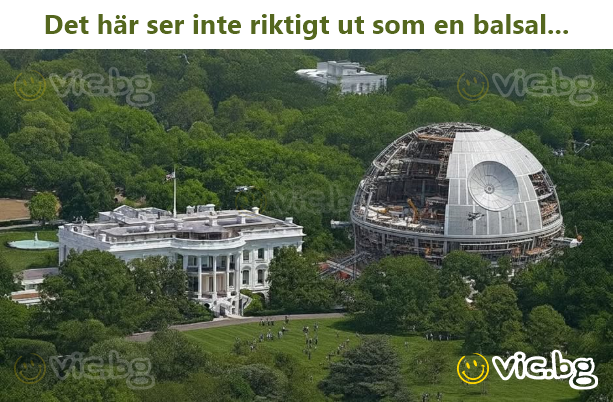 Det här ser inte riktigt ut som en balsal...