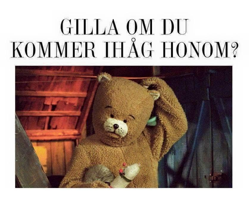 Gilla om du kommer ihåg honom?