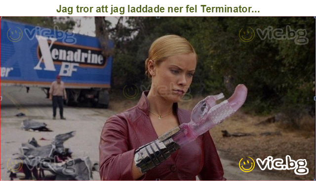 Jag tror att jag laddade ner fel Terminator...