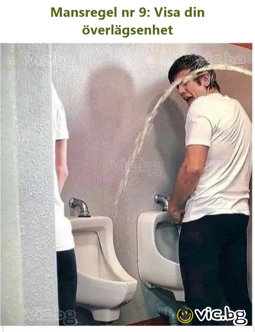 Mansregel nr 9: Visa din överlägsenhet