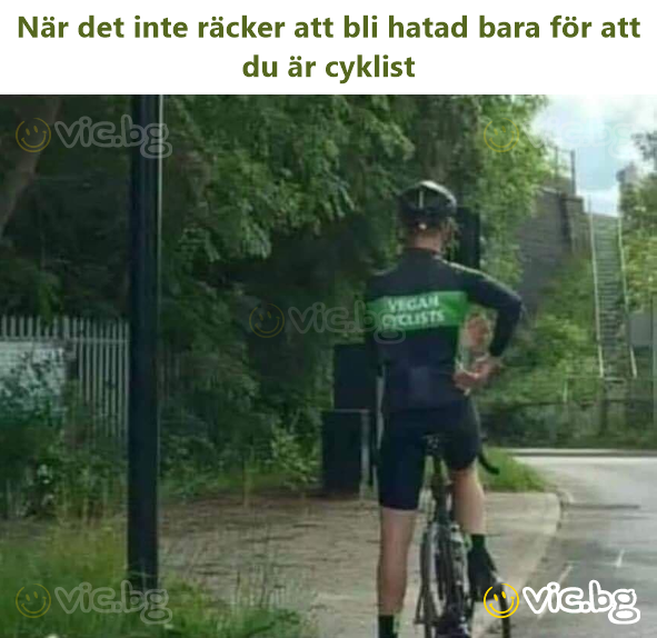 När det inte räcker att bli hatad bara för att du är cyklist