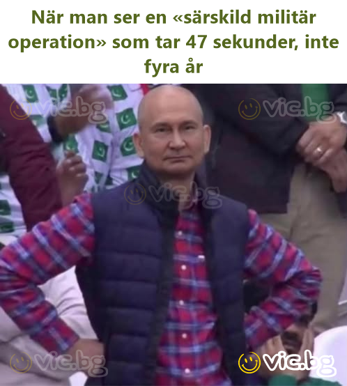 När man ser en «särskild militär operation» som tar 47 sekunder, inte fyra år