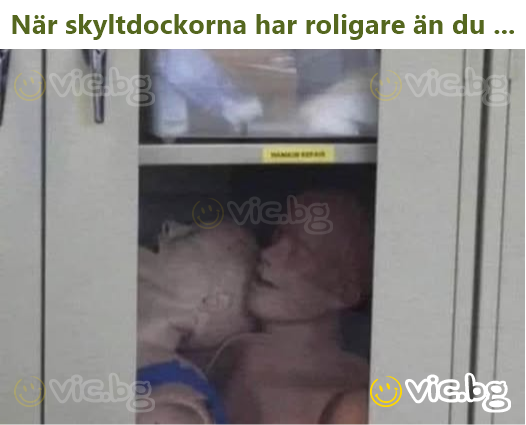När skyltdockorna har roligare än du ...