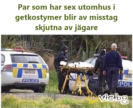 Par som har sex utomhus i getkostymer blir av misstag skjutna av jägare