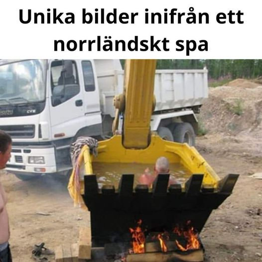Unika bilder inifrån ett norrländskt spa