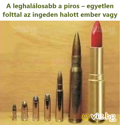 A leghalálosabb a piros – egyetlen folttal az ingeden halott ember vagy