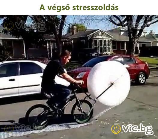 A végső stresszoldás