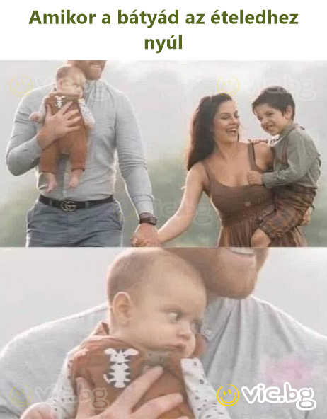 Amikor a bátyád az ételedhez nyúl