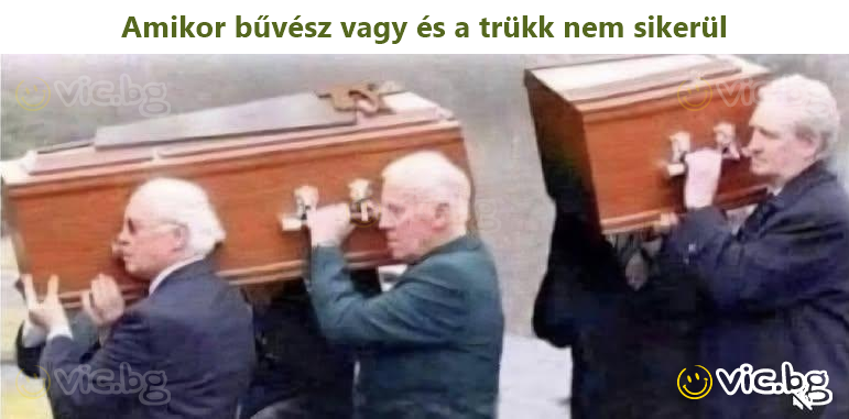 Amikor bűvész vagy és a trükk nem sikerül