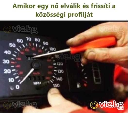 Amikor egy nő elválik és frissíti a közösségi profilját