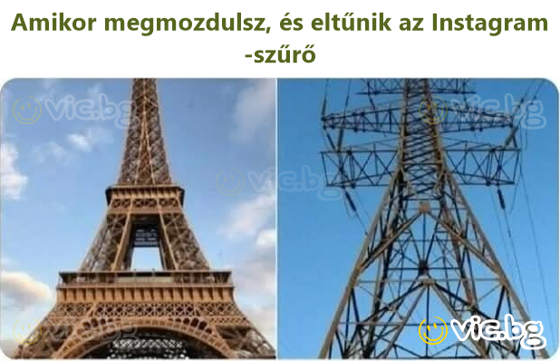 Amikor megmozdulsz, és eltűnik az Instagram-szűrő