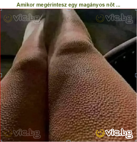 Amikor megérintesz egy magányos nőt ...