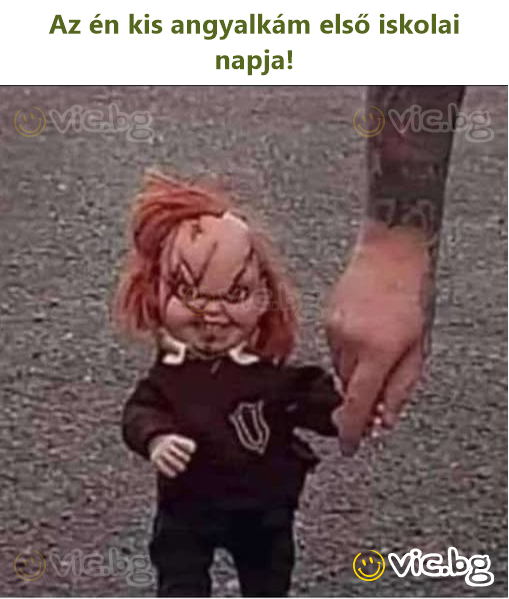 Az én kis angyalkám első iskolai napja!