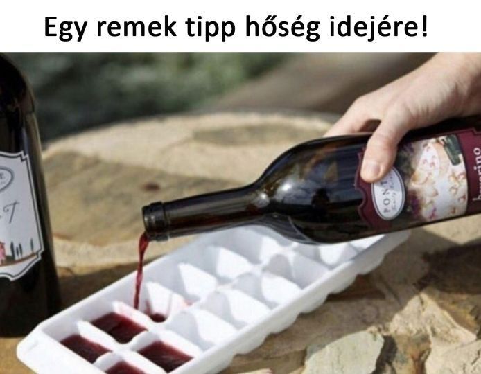 Egy remek tipp höség idejére!