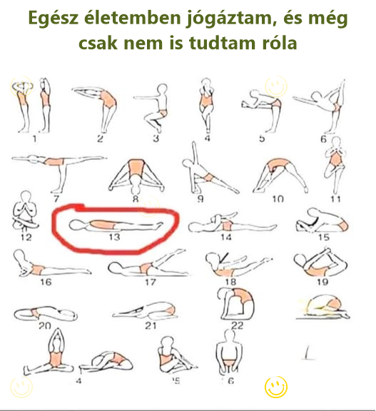 Egész életemben jógáztam, és még csak nem is tudtam róla