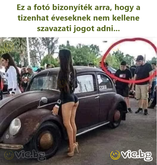 Ez a fotó bizonyíték arra, hogy a tizenhat éveseknek nem kellene szavazati jogot adni...