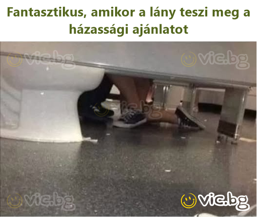 Fantasztikus, amikor a lány teszi meg a házassági ajánlatot