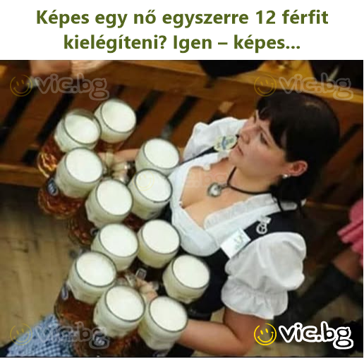 Képes egy nő egyszerre 12 férfit kielégíteni? Igen – képes...