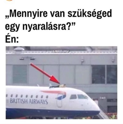 „Mennyire van szükséged egy nyaralásra?”
