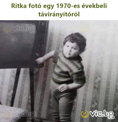 Ritka fotó egy 1970-es évekbeli távirányítóról