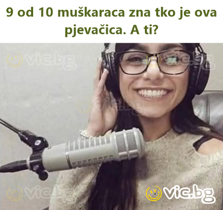 9 od 10 muškaraca zna tko je ova pjevačica. A ti?