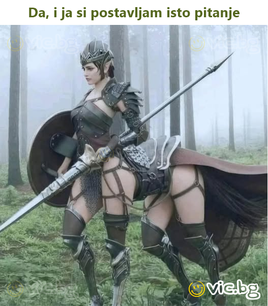 Da, i ja si postavljam isto pitanje