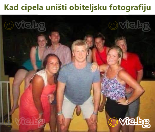 Kad cipela uništi obiteljsku fotografiju