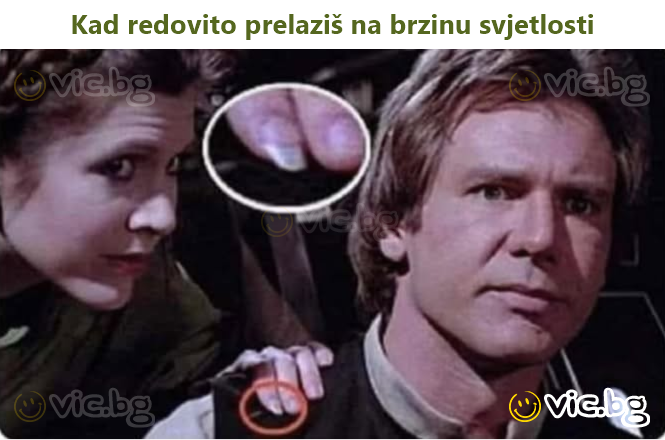 Kad redovito prelaziš na brzinu svjetlosti