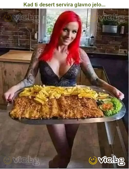 Kad ti desert servira glavno jelo...
