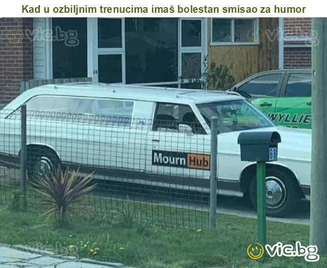 Kad u ozbiljnim trenucima imaš bolestan smisao za humor