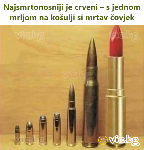 Najsmrtonosniji je crveni – s jednom mrljom na košulji si mrtav čovjek