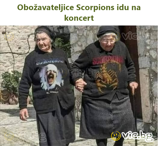 Obožavateljice Scorpions idu na koncert