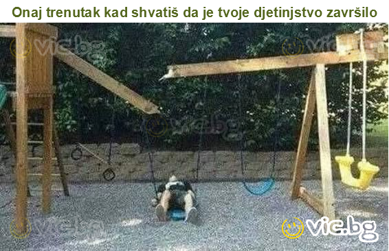 Onaj trenutak kad shvatiš da je tvoje djetinjstvo završilo
