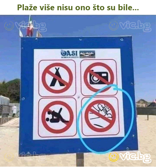 Plaže više nisu ono što su bile...