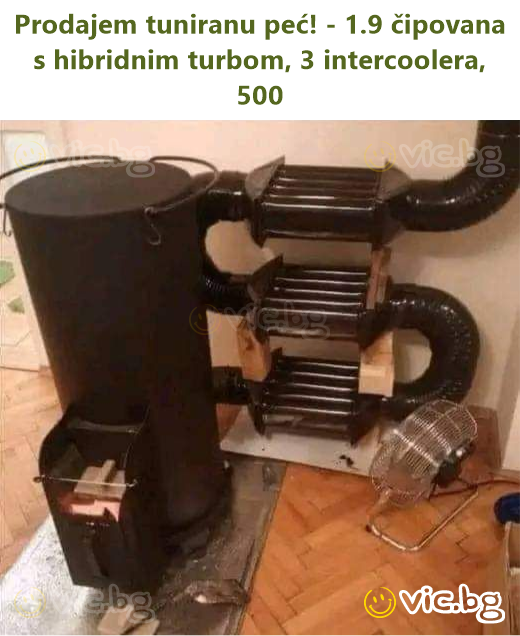 Prodajem tuniranu peć! - 1.9 čipovana s hibridnim turbom, 3 intercoolera, 500