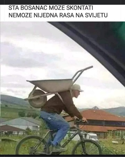 Sta bosanac moze skontati nemoze nijedna rasa na svijetu