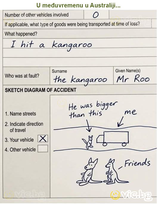 U međuvremenu u Australiji...