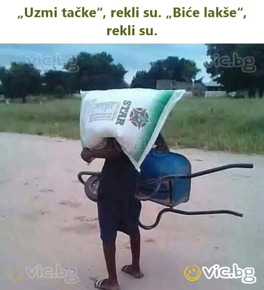 „Uzmi tačke“, rekli su. „Biće lakše“, rekli su.