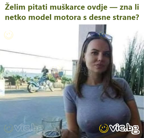Želim pitati muškarce ovdje — zna li netko model motora s desne strane?