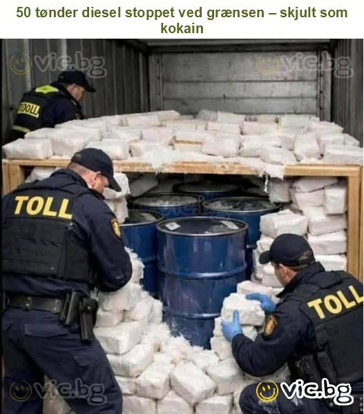 50 tønder diesel stoppet ved grænsen – skjult som kokain