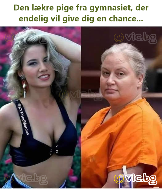 Den lækre pige fra gymnasiet, der endelig vil give dig en chance...